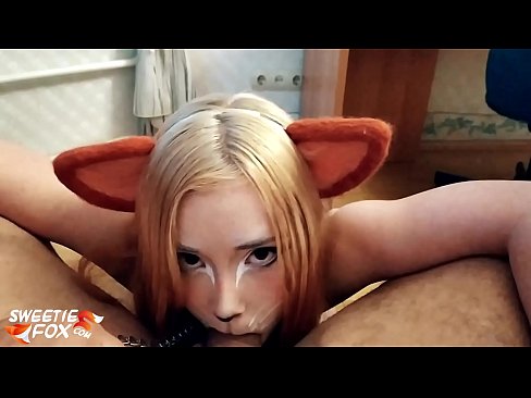 ❤️ Kitsune фурӯ дик ва кончаҳои дар даҳони вай ️❌ Порно босифат дар мо